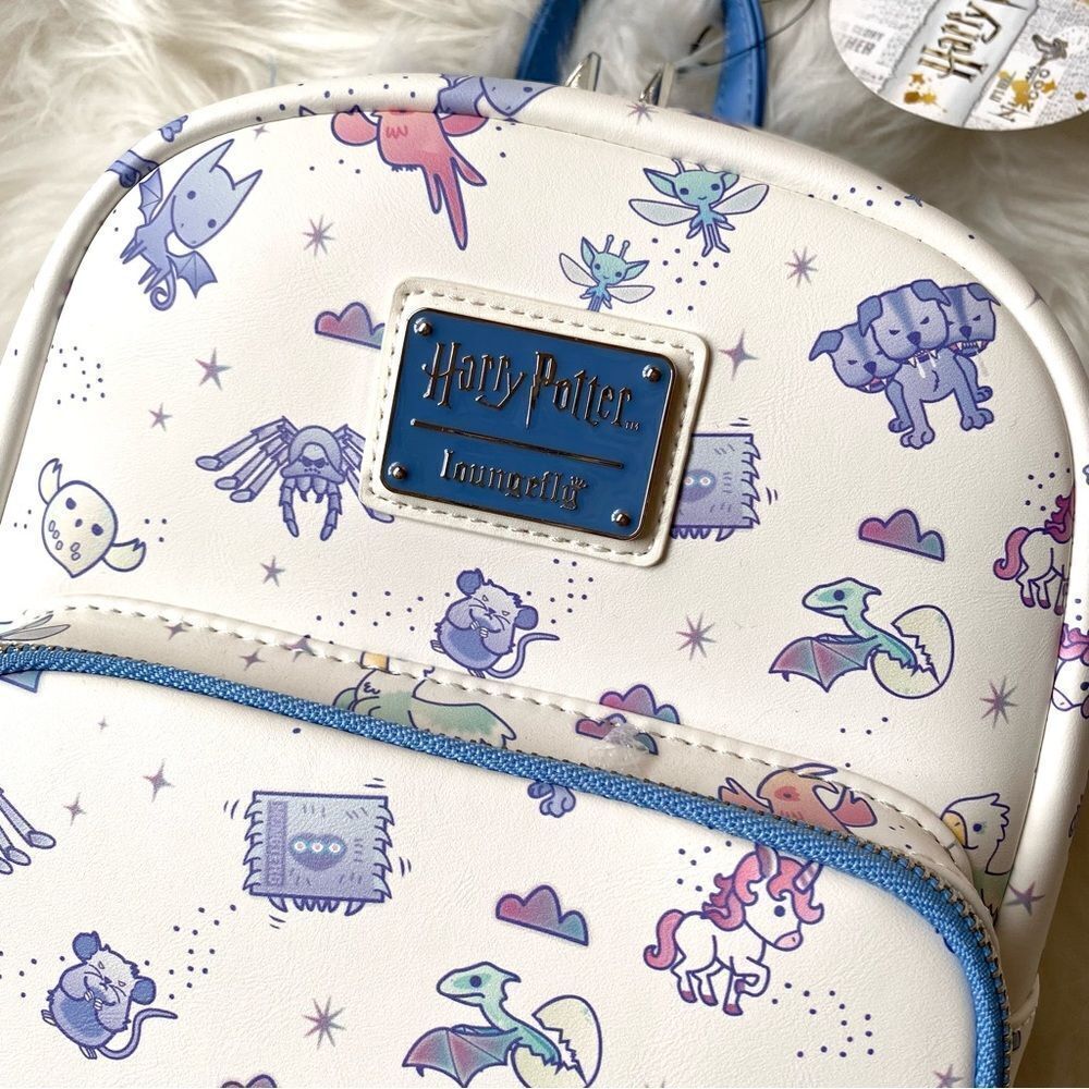 Loungefly Harry Potter Magical Creatures Mini Backpack - Picture 3 of 4